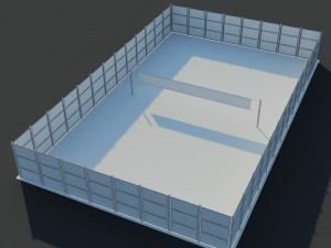 set sport playground 3D Model