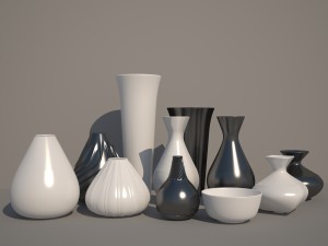 vases 3D Model