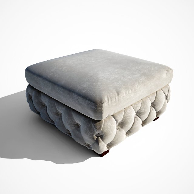 ottoman kare design 3D 模型 .c4d .max .obj .3ds .fbx .stl .blend