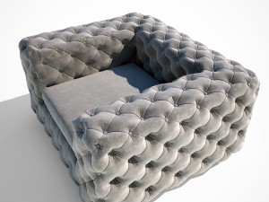 kare design armchair 3D Model