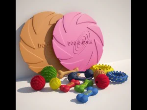 dog toys 3D Model