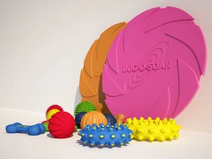 dog toys 3D Model