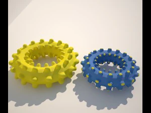 dog toys 3D Model