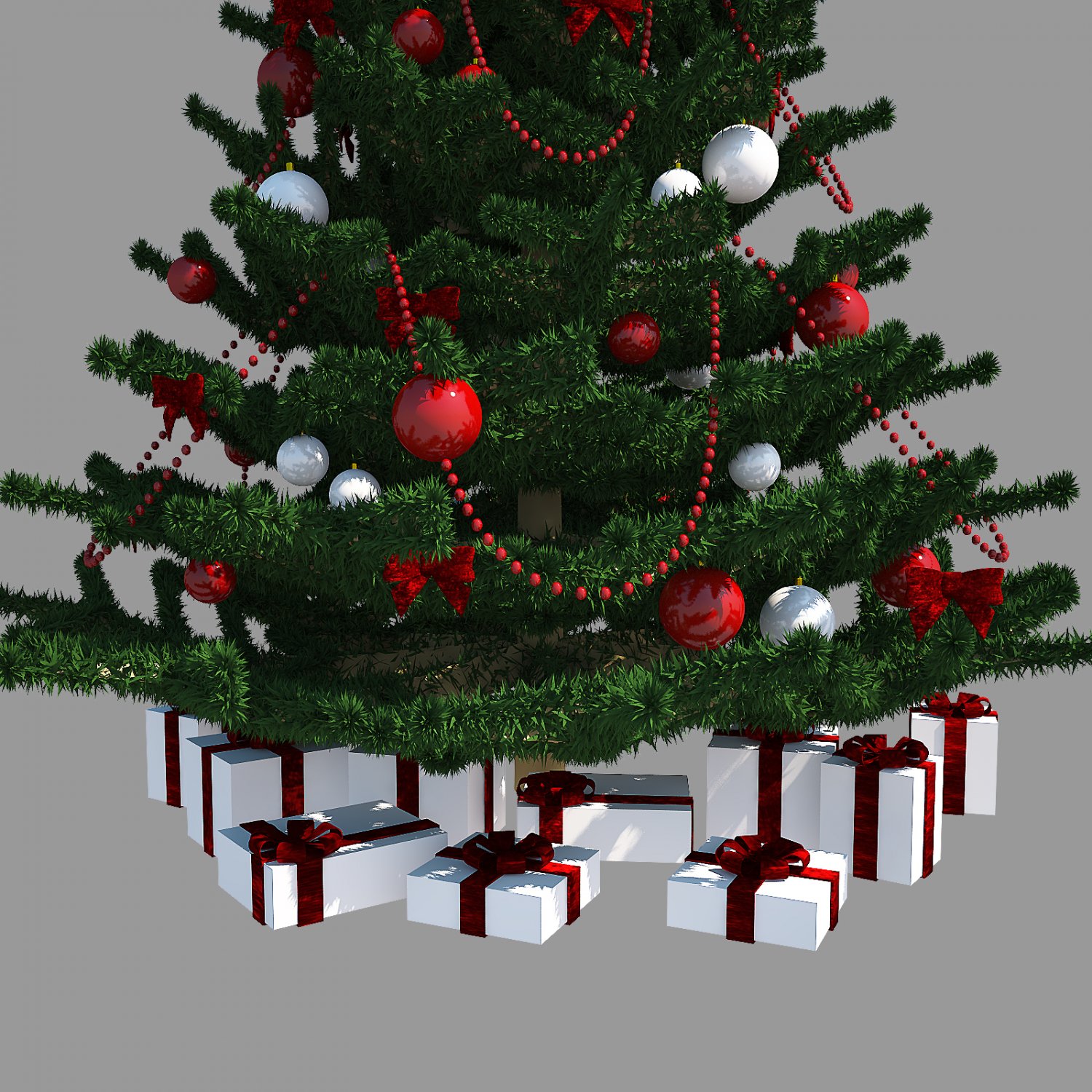 Christmas tree 3d