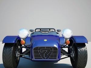caterham super seven 1953 lotus Modelo 3D