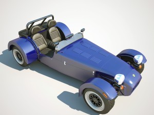 caterham super seven 1953 lotus Modelo 3D