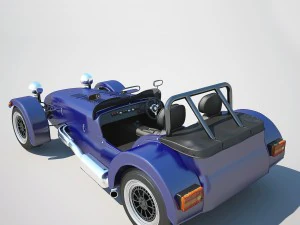 caterham super seven 1953 lotus 3D Model