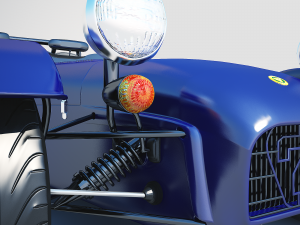 caterham super seven 1953 lotus Modelo 3D