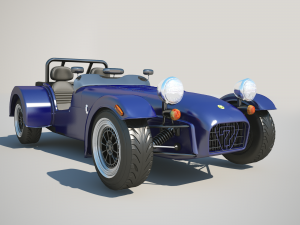 caterham super seven 1953 lotus Modelo 3D