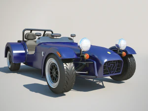 caterham super seven 1953 lotus 3D Model