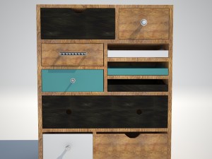 chest kare design babalou eu 10 3D Модель