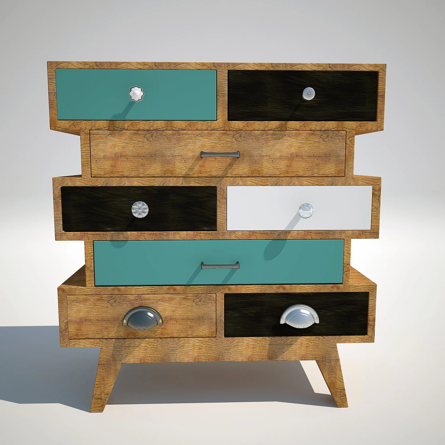 chest kare design babalou 3D Model .c4d .max .obj .3ds .fbx .stl .blend 