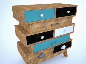 chest kare design babalou 3D-Modell