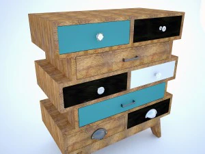 chest kare design babalou 3D Model