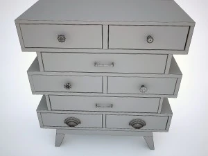 chest kare design babalou 3D Model