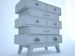 chest kare design babalou 3D Model