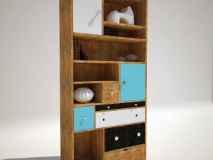 design regal babalou 191x90cm kare design Modello 3D