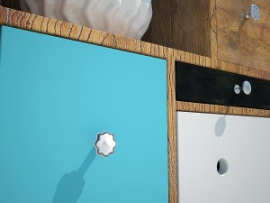 design regal babalou 191x90cm kare design Modello 3D