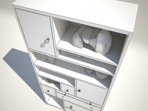 design regal babalou 191x90cm kare design Modello 3D