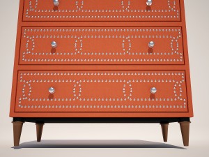 dresser sunrise 3 drw Modelo 3D