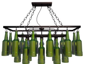 pendant lamp beer bottles 3Dモデル