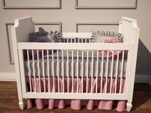 crib and dresser newport cottages Modelo 3D