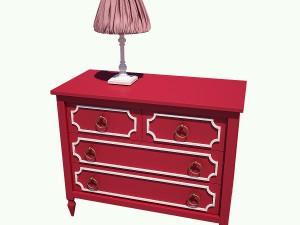 set of furniture for children newport cottages Modelo 3D
