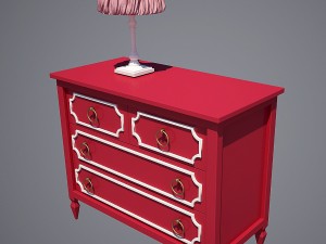 set of furniture for children newport cottages Modelo 3D