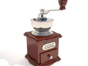 manual coffee grinder 3D Model