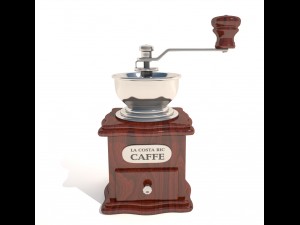 manual coffee grinder 3D Model