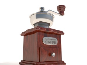 manual coffee grinder 3D Model