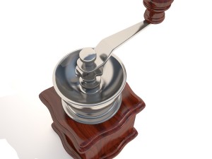 manual coffee grinder 3D Model