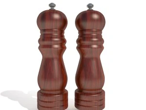 소금과 후추 3D 모델