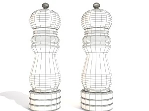 salt and peper 3D Model