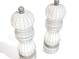 salt and peper 3D Модель