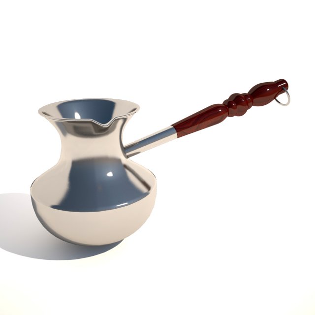 cezve 3D 模型 .c4d .max .obj .3ds .fbx .stl .blend