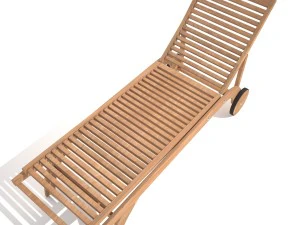 deck chair 3D Model