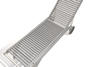 deck chair 3Dモデル