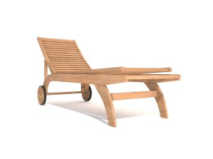 deck chair 3Dモデル