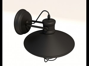 sconce antique industrial 3D Model