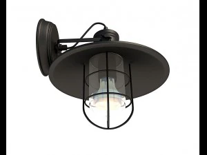sconce antique industrial 3D Model