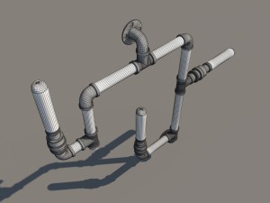sconce otis industrial 3D Model