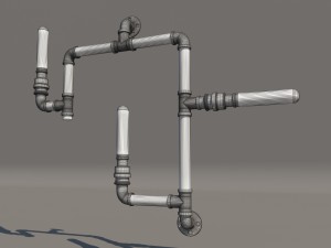 sconce otis industrial 3D Model