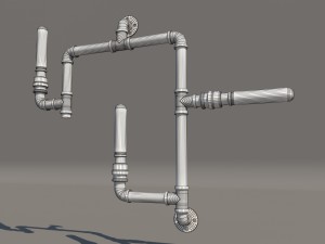 sconce otis industrial 3D Model