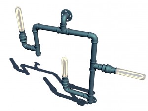 sconce otis industrial 3D Model