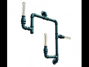 sconce otis industrial 3D Model
