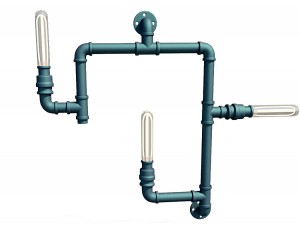 sconce otis industrial 3D Model