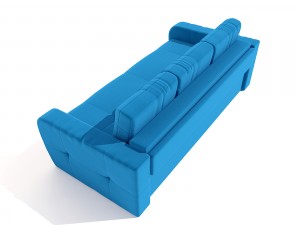 sofa renata pufetto 3D Модель
