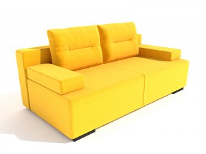 sofa marta pufetto Model 3D