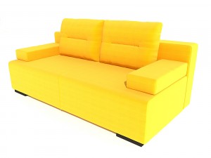sofa marta pufetto Model 3D